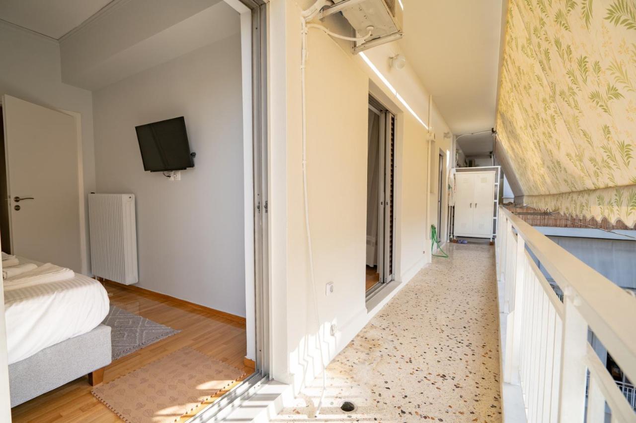 Agios Ioannis Metro St. 2 Bedrms 6 Pers. Apartment Atene Esterno foto